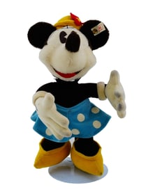 VINTAGE 1980S MINNIE MOUSE STUFFED TOY