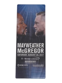 F MAYWEATHER VS C MCGREGOR 10 000 DOLLARS TICKET
