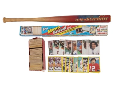 LARGE COLLECTION OF AMERICAN BASEBALL TRADING CARDS