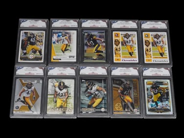 VINTAGE AMERICAN SPORTS TRADING CARDS TROY POLAMALU