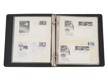 COLLECTION OF FIRST DAY COVER NASA SPACE POSTAL COVERS