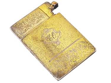ELGIN MAGIC ACTION CIGARETTE CASE WITH LIGHTER