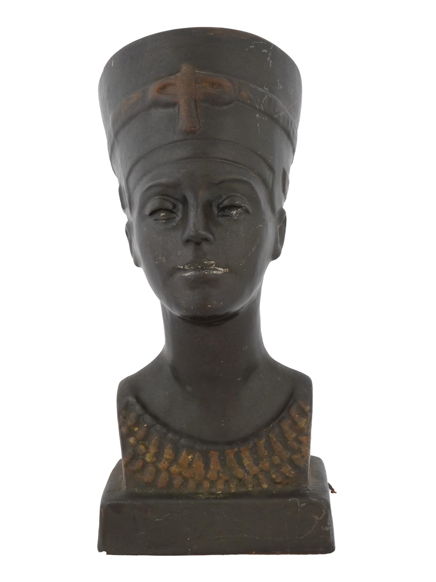 EGYPTIAN REVIVAL NEFERTITI BUST TABLE LAMP (1 of 8)