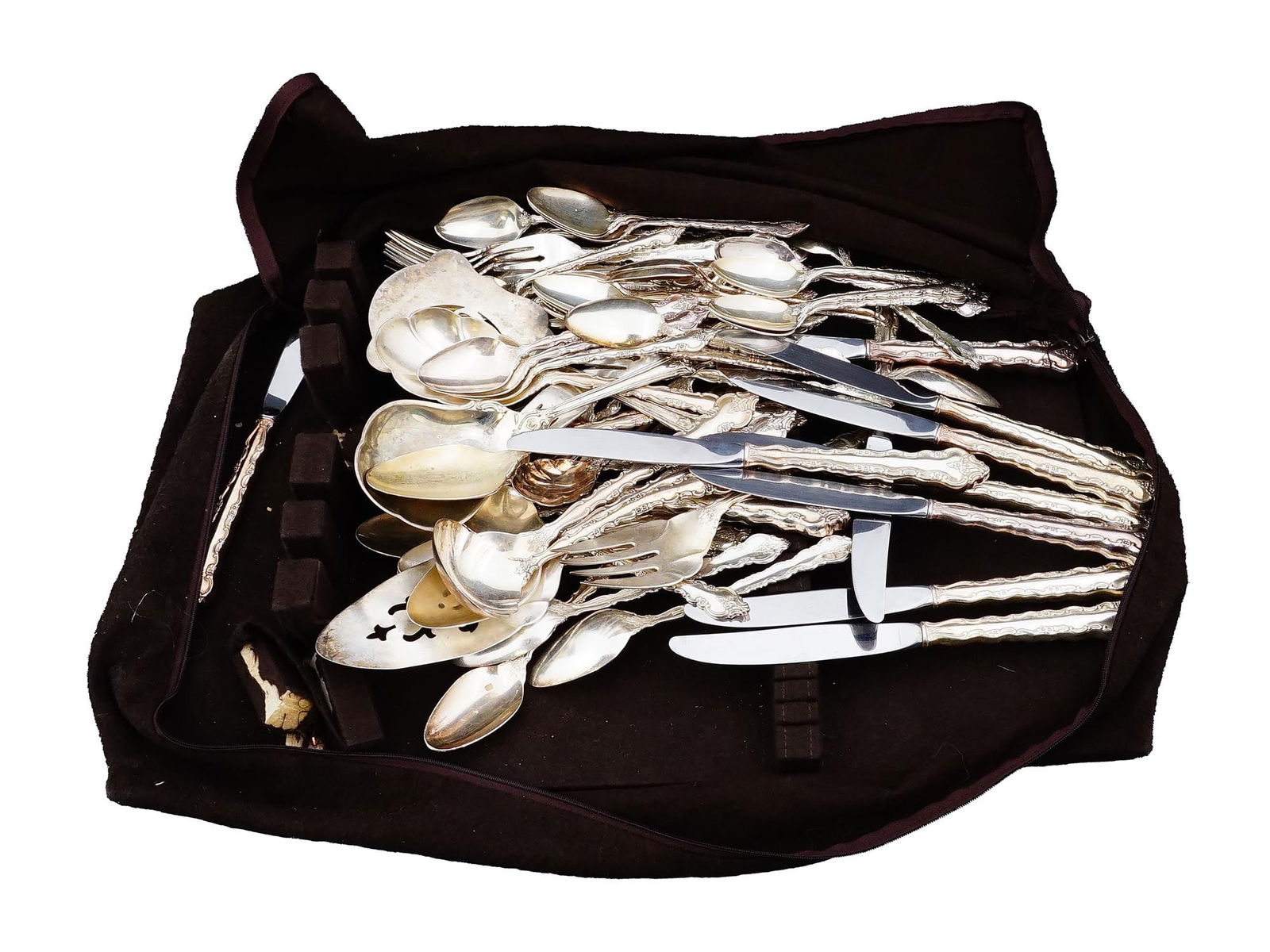 INTERNATIONAL DEEP SILVER FLATWARE AND SERVING UTENSILS (1 of 13)