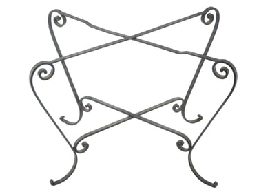 AMERICAN CAST IRON ART DECO FOLDING PLANT STAND