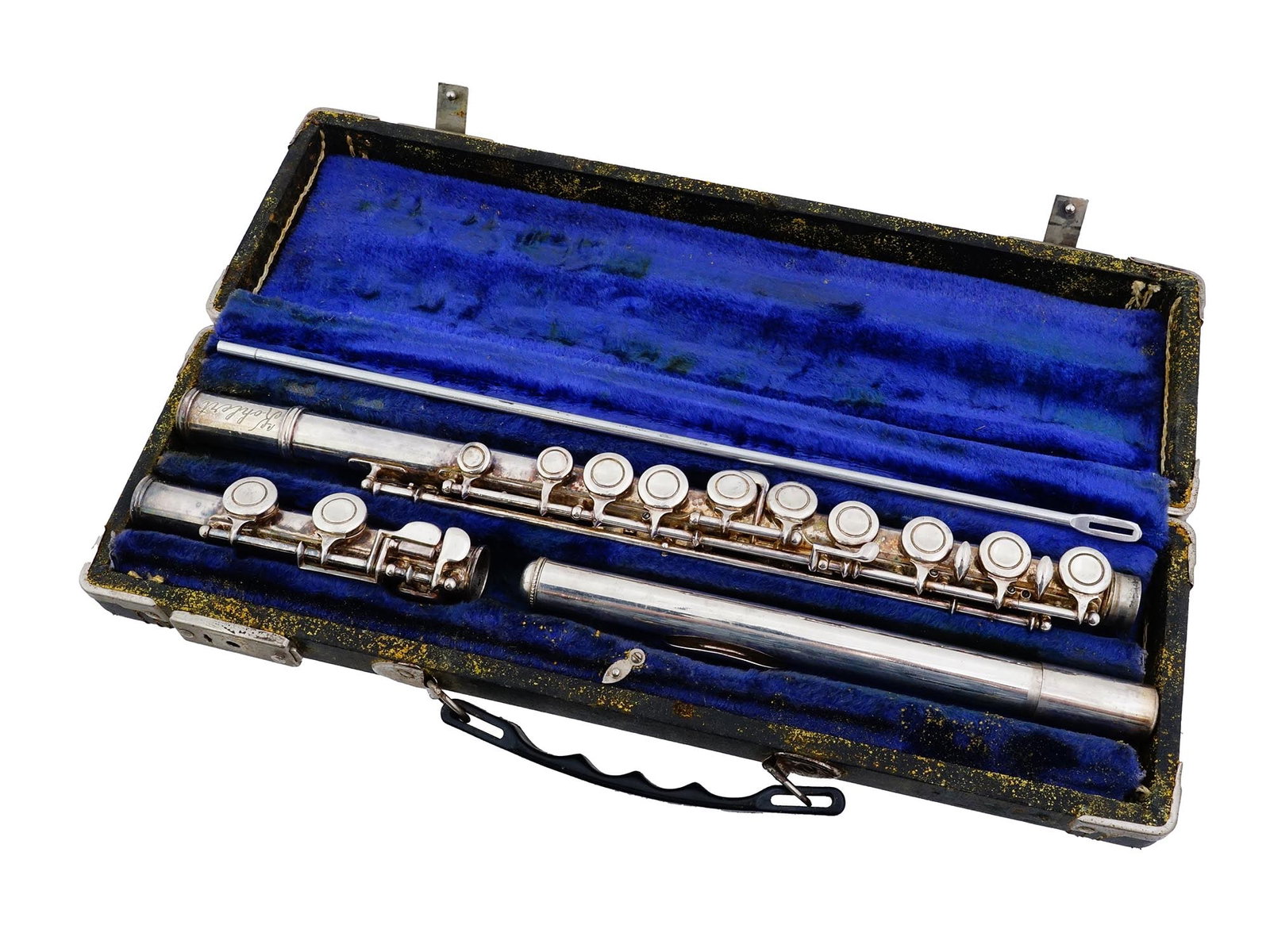 EARLY 20TH C KOHLERT FLUTE WITH CASE (1 of 11)