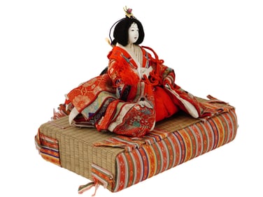 ANTIQUE JAPANESE TAISHO PERIOD HINAMATSURI DOLL