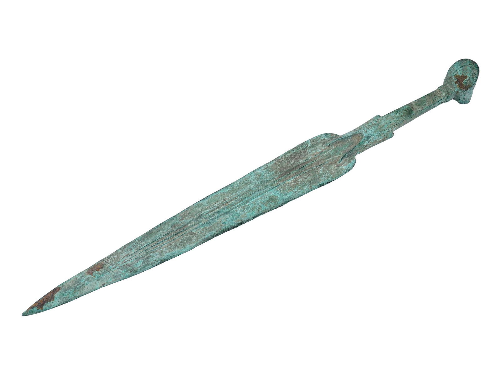 ANCIENT NEAR EAST LURISTAN CAST BRONZE DAGGER (1 of 2)