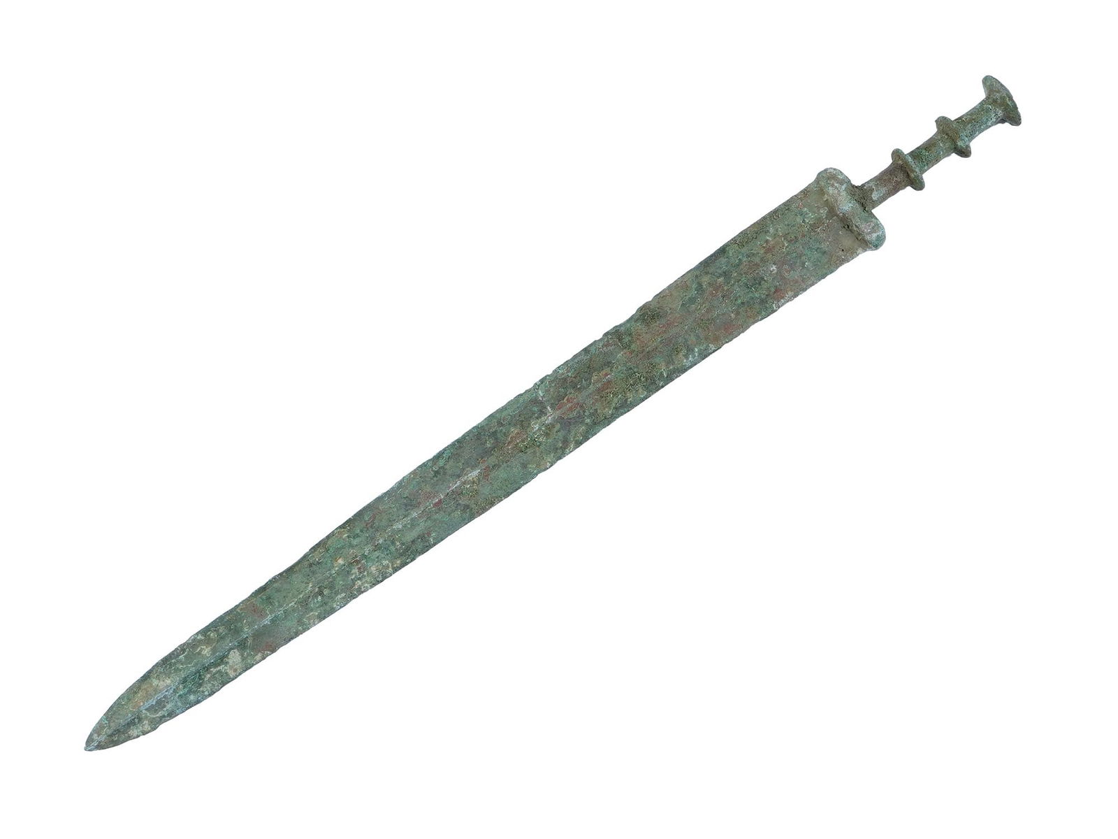 ANCIENT NEAR EAST LURISTAN CAST BRONZE SWORD (1 of 3)