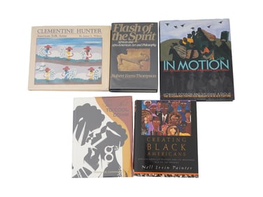 GROUP OF AFRICAN AMERICAN HISTORY AND ART BOOKS