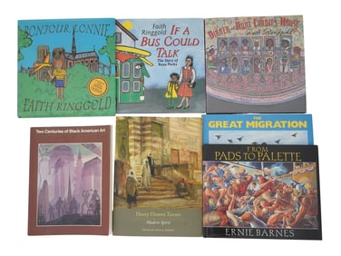 AFRICAN AMERICAN CHILDRENS AND ART BOOKS IN ENGLISH