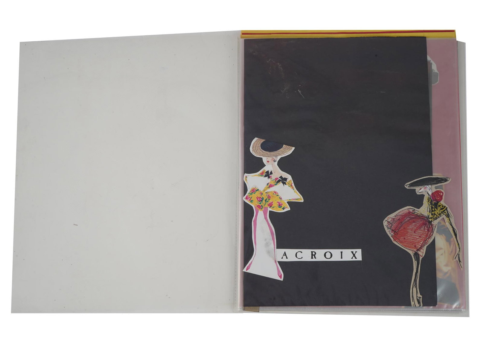 CHRISTIAN LACROIX FASHION SCRAPBOOK ALBUM (1 of 8)