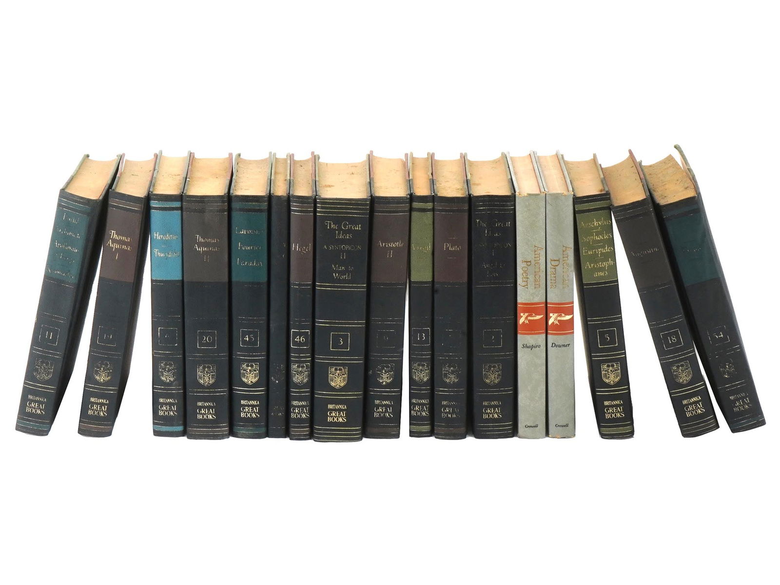 BRITANNICA GREAT BOOKS OF THE WESTERN WORLD 15 VOLS (1 of 16)