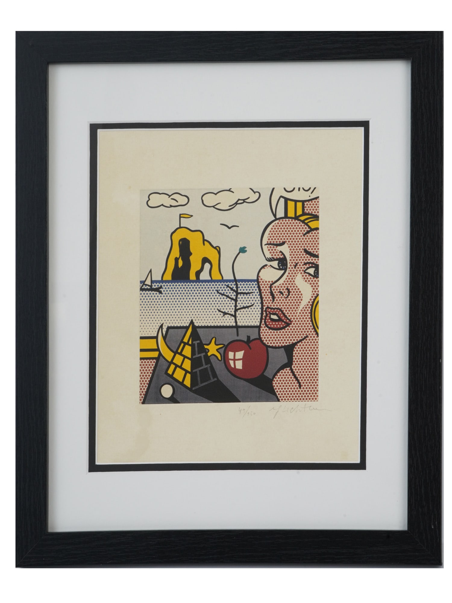 LTD ROY LICHTENSTEIN AMERICAN POP ART ETCHING SIGNED (1 of 4)