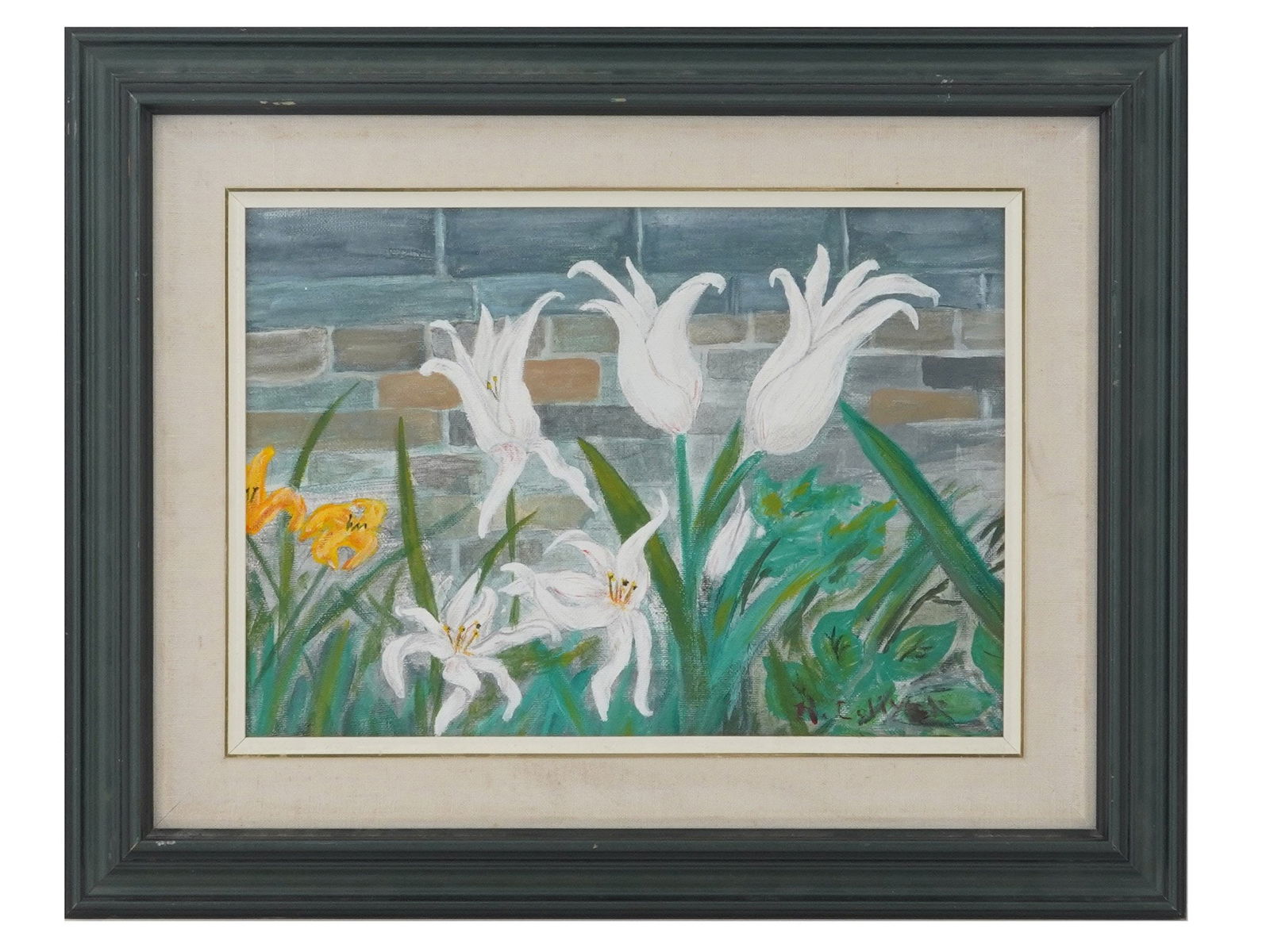 CANADIAN OIL PAINTING SIGNED NORA FRANCES COLLYER (1 of 5)