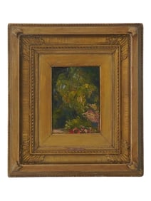 ATTR TO CLAUDE MONET FRENCH IMPRESSIONIST PAINTING