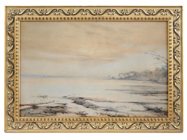 RUSSIAN MARINE PAINTING BY CONSTANTIN WESTCHILOFF