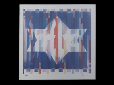 YAACOV AGAM ISRAELI LIMITED EDITION AGAMOGRAPH
