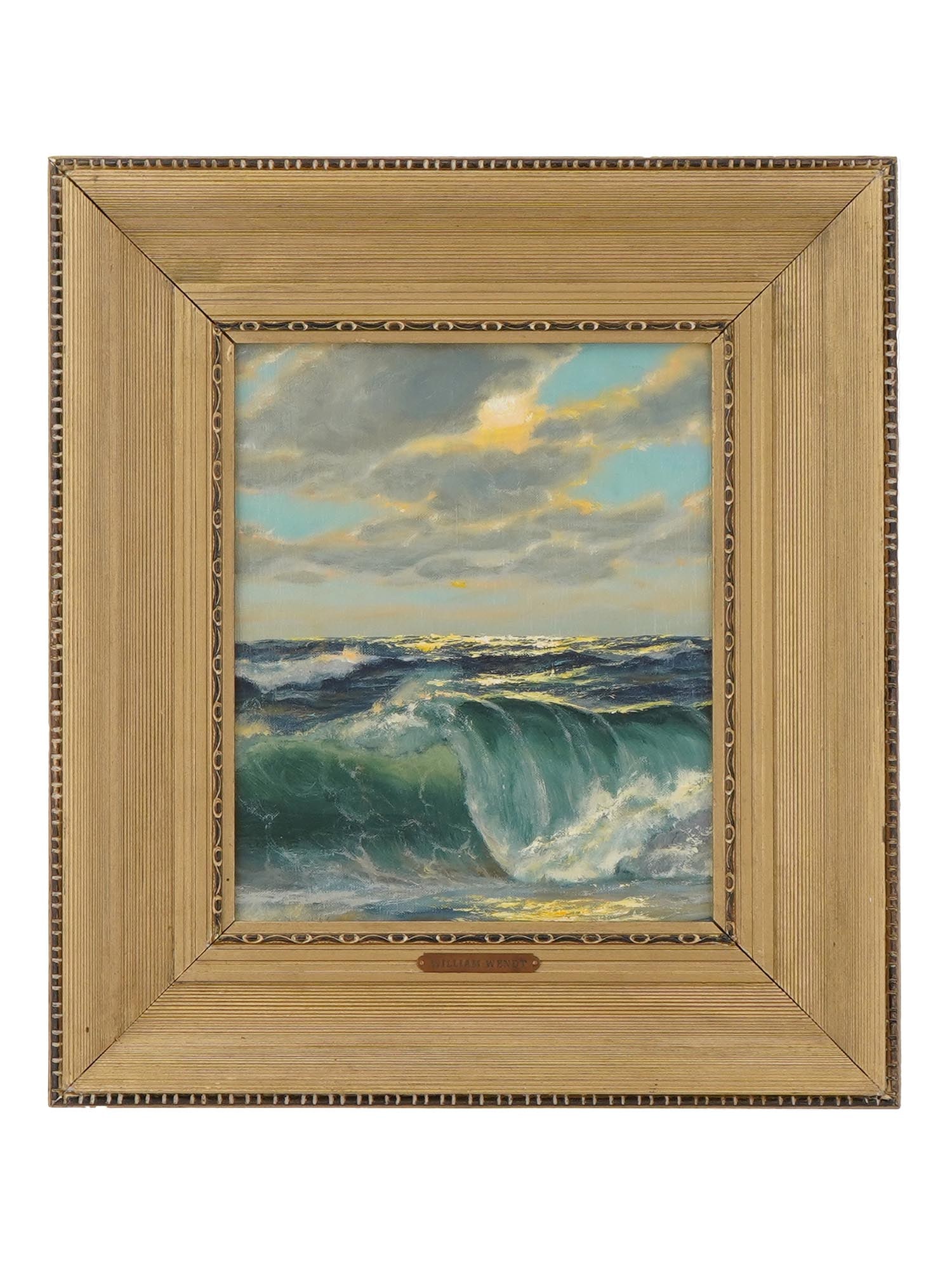 WILLIAM WENDT AMERICAN SEASCAPE OIL PAINTING (1 of 4)