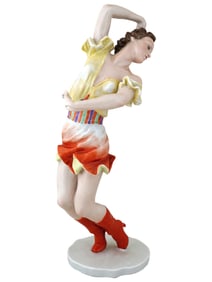 VINTAGE GERMAN ART DECO URSULA DEINERT PORCELAIN FIGURE
