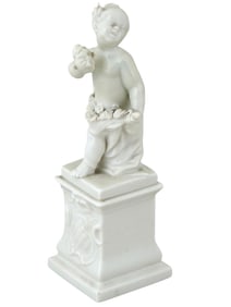 ANTIQUE GERMAN NYMPHENBURG PORCELAIN FIGURINE