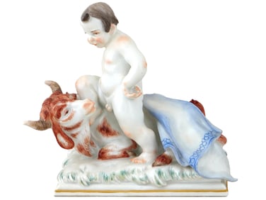 GERMAN MEISSEN PORCELAIN FIGURINE BY HEINRICH THEIN