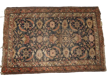 PERSIAN HAND KNOTTED WOOL CARPET OR AREA RUG