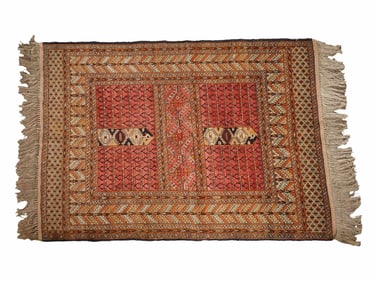 LARGE PERSIAN HAND KNOTTED WOOL CARPET OR AREA RUG