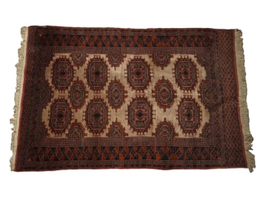 LARGE PERSIAN HAND KNOTTED WOOL CARPET OR AREA RUG