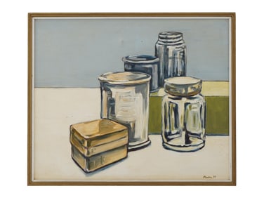 AMERICAN STILL LIFE OIL PAINTING BY GARY P MARKS