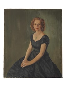 AMERICAN PORTRAIT OIL PAINTING BY PAUL DANIEL ORTLIP
