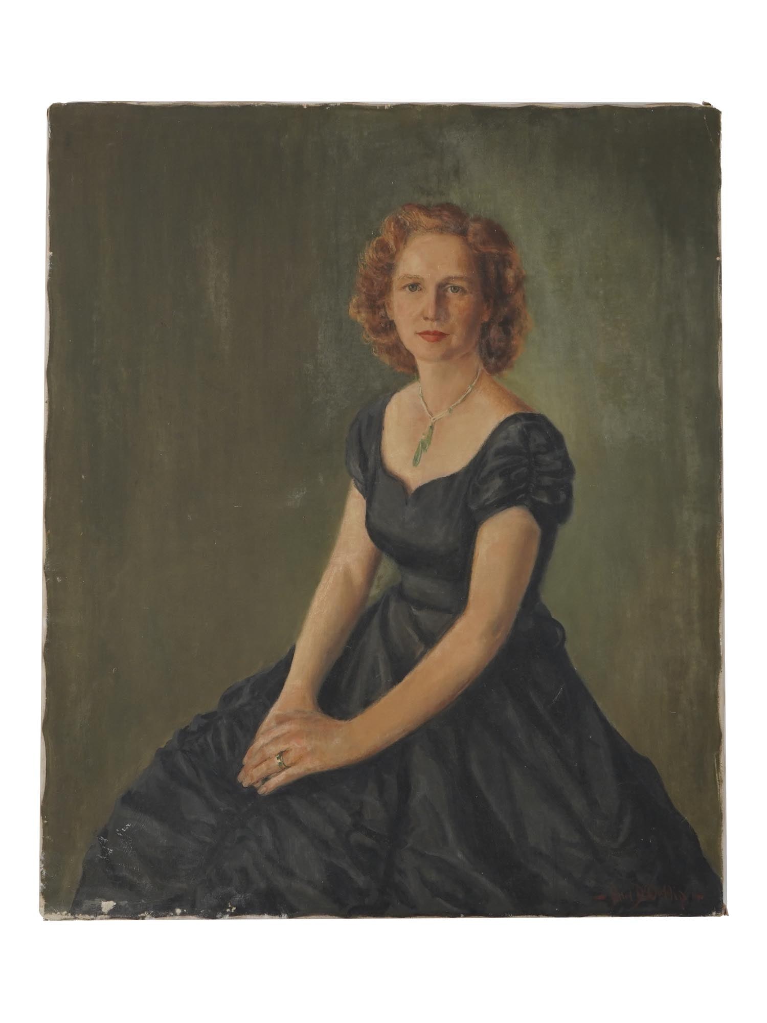 AMERICAN PORTRAIT OIL PAINTING BY PAUL DANIEL ORTLIP (1 of 7)