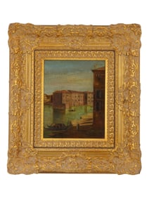 ANTIQUE EUROPEAN OIL PAINTING BY W VAN HORT