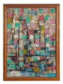 MIXED MEDIA PAINTING AFTER SOO PIENG CHEONG