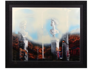 RUSSIAN PAINTING ROMAN BUSTS BY VLADIMIR UMANSKI