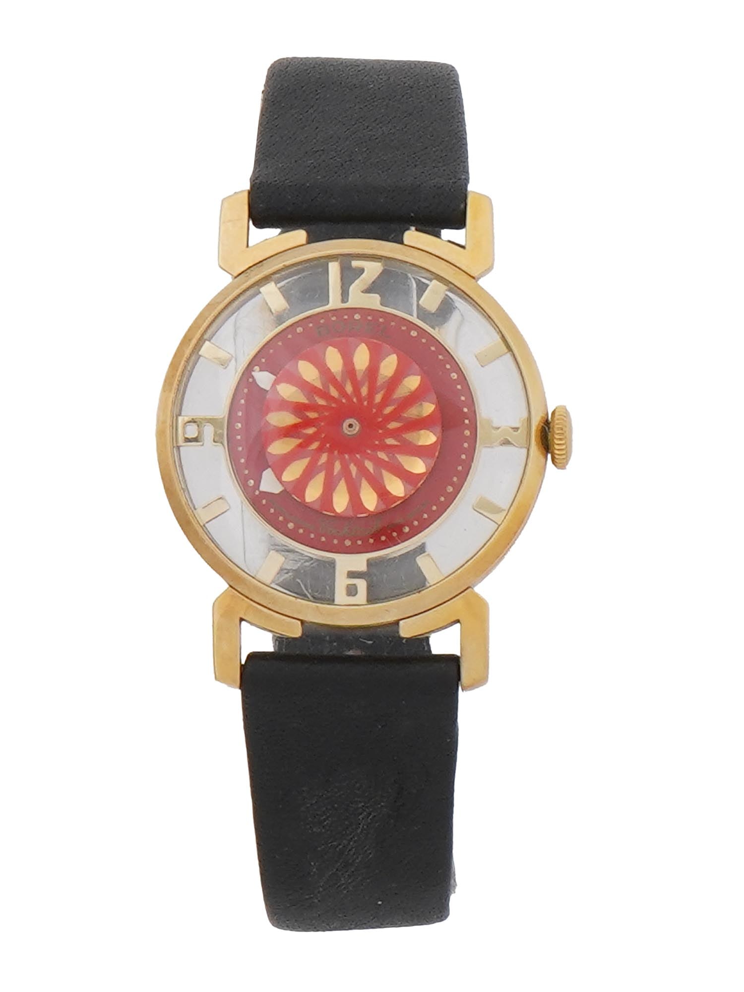 VINTAGE ERNEST BOREL SEVENTEEN JEWELS WRISTWATCH (1 of 9)