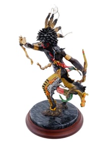 FRANKLIN MINT SPIRIT OF THE RAVEN FIGURINE