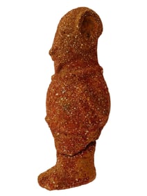 ANCIENT AFRICAN NOK NIGERIA TERRACOTTA IDOL SCULPTURE