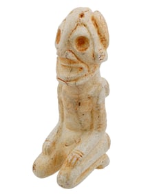 ANCIENT PRE COLUMBIAN TAINO ARAWAK STONE IDOL