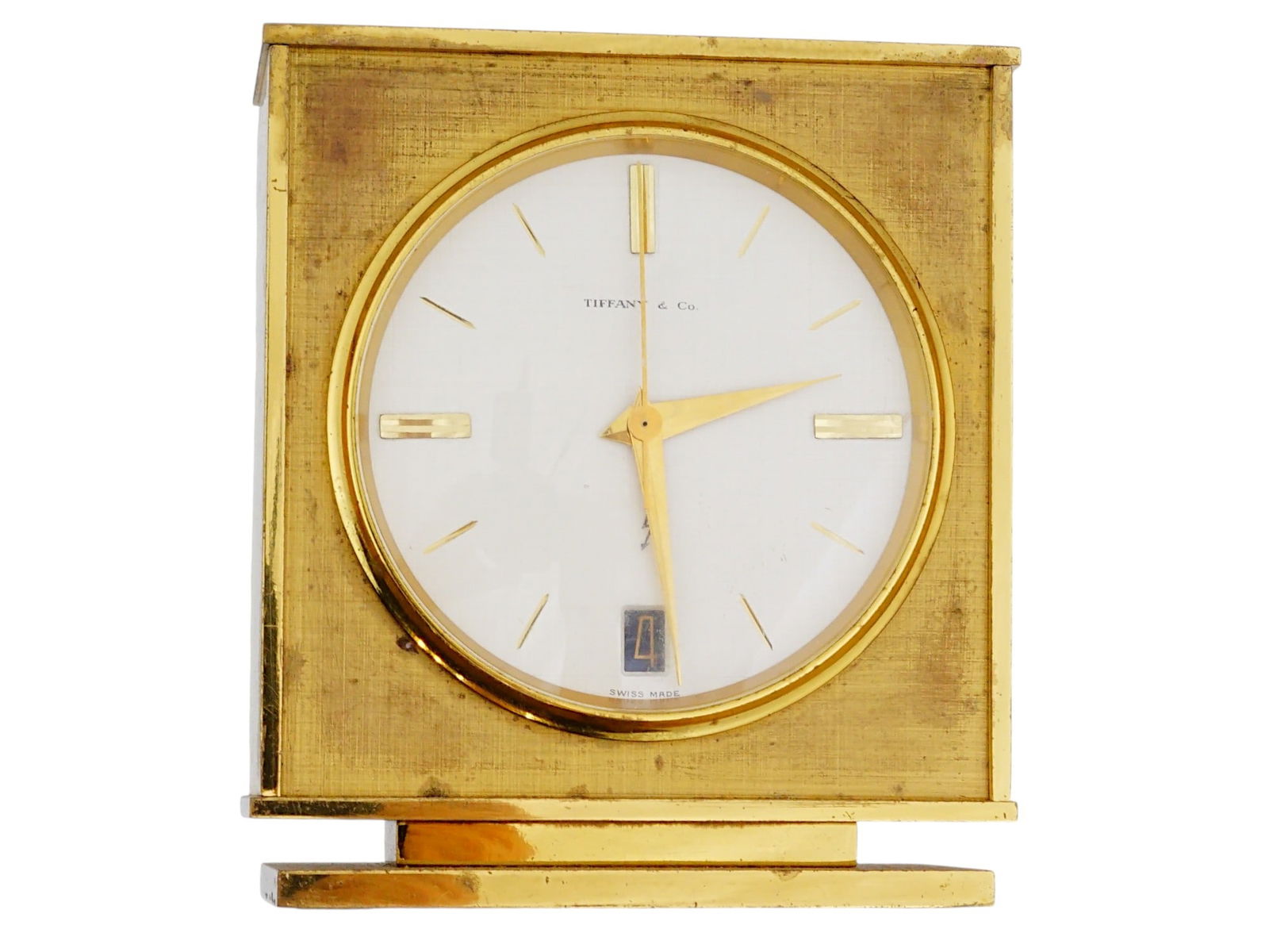 VINTAGE MID 20TH C ART DECO TABLE CLOCK BY TIFFANY CO (1 of 10)