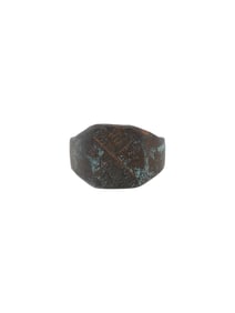 ANCIENT ROMAN EMPIRE ENGRAVED BRONZE RING
