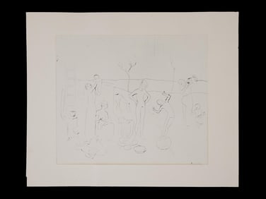 PABLO PICASSO LES SALTIMBANQUES ENGRAVING