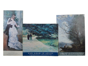 VTG METROPOLITAN MUSEUM OF ART EXHIBITION PRINTS