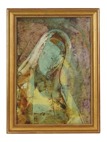 ABSTRACT WATERCOLOR PAINTING BY GOJMIR ANTON KOS