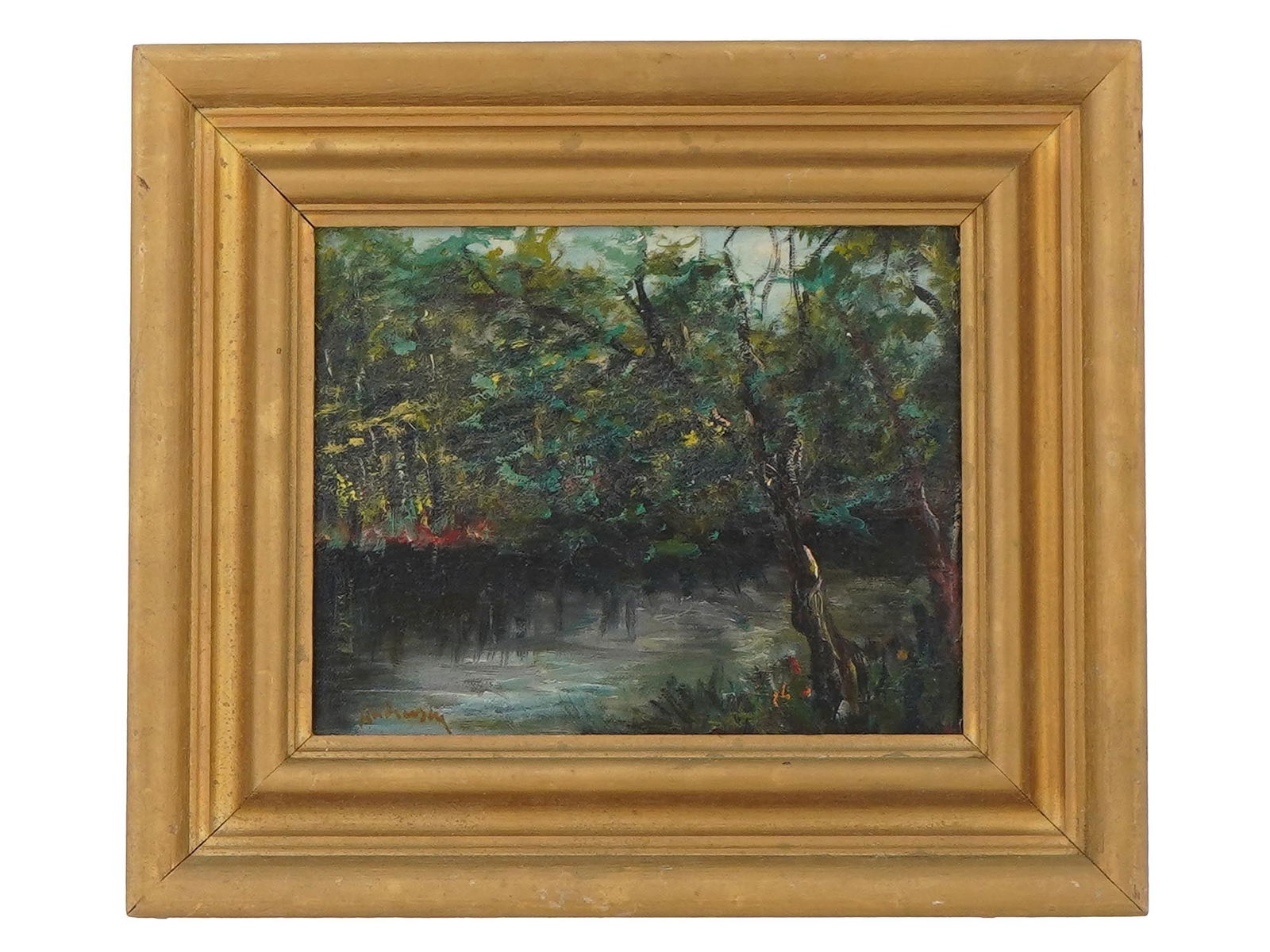 ATTR ION ANDREESCU ROMANIAN LANDSCAPE OIL PAINTING (1 of 5)