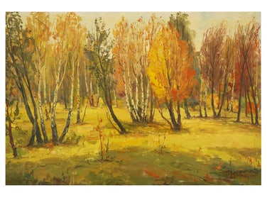 RUSSIAN UKRAINIAN OIL PAINTING BY FEDIR KONOVALYUK