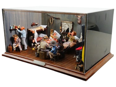 AMERICAN WESTERN SCENE DIORAMA BY DEBORAH HUDGINS