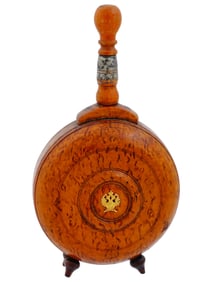 RUSSIAN KARELIAN BIRCH FLASK