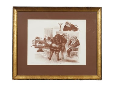 LTD AMERICAN LITHOGRAPH BY WILLIAM GROPPER SIGNED