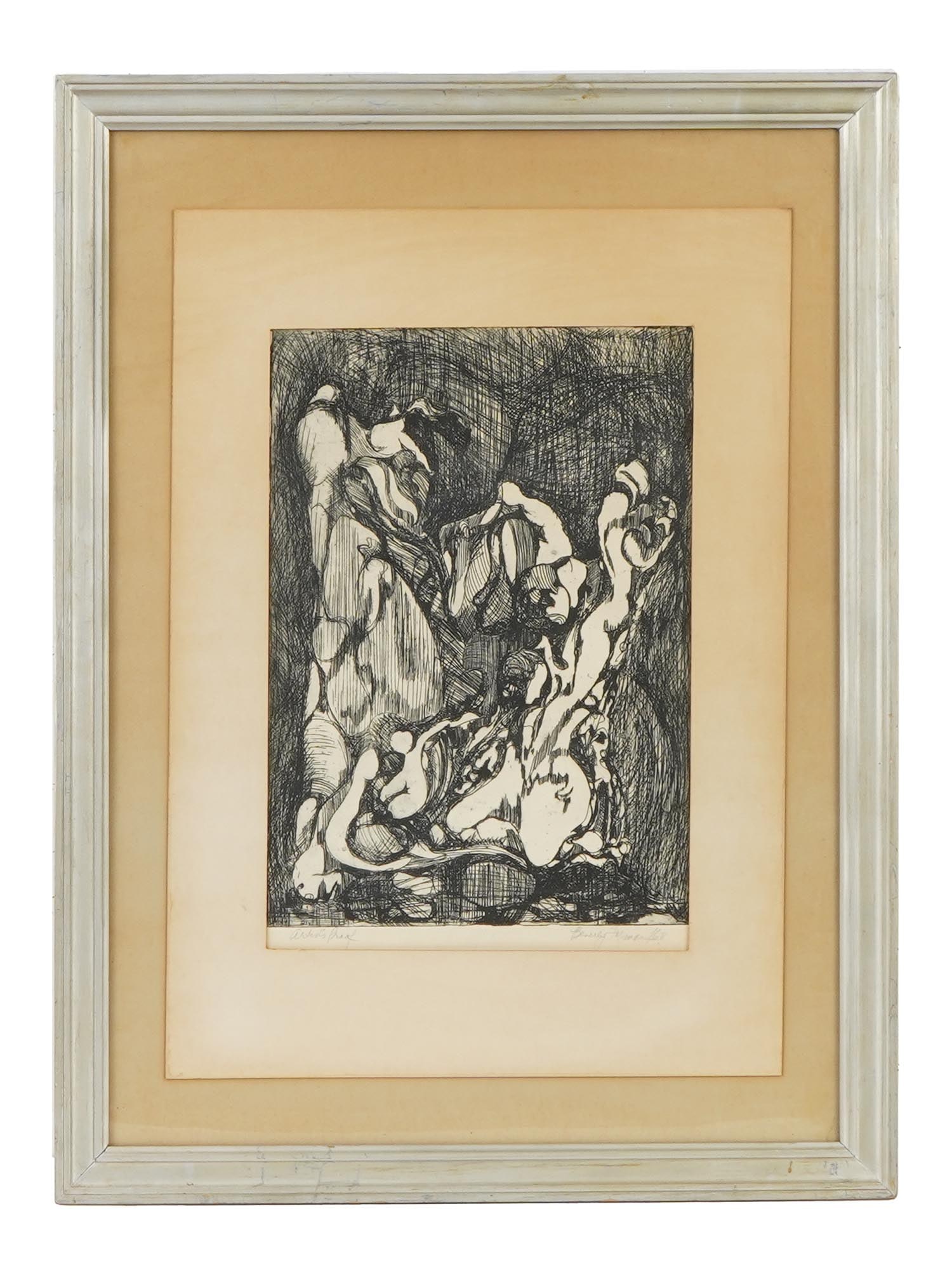 ATTR TO BEVERLY LOHMAN LTD AMERICAN ETCHING SIGNED (1 of 5)